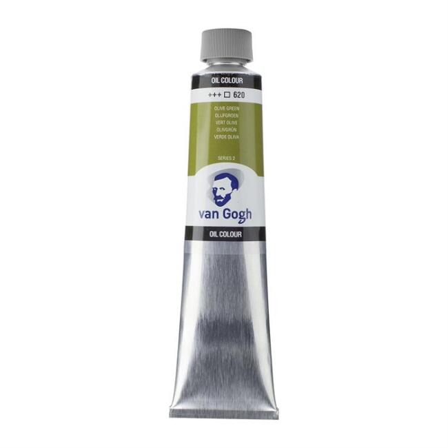 Talens Van Gogh Yağlı Boya 200 ml Olive Green 620 - 1