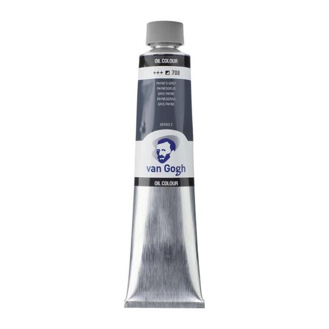 Talens Van Gogh Yağlı Boya 200 ml Payne's Grey 708 - 1