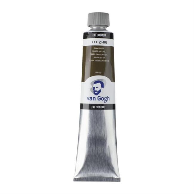 Talens Van Gogh Yağlı Boya 200 ml Raw Umber 408 - 1