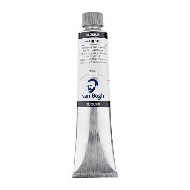 Talens Van Gogh Yağlı Boya 200 ml Titanium White (Safflower Oil) 105 - 1