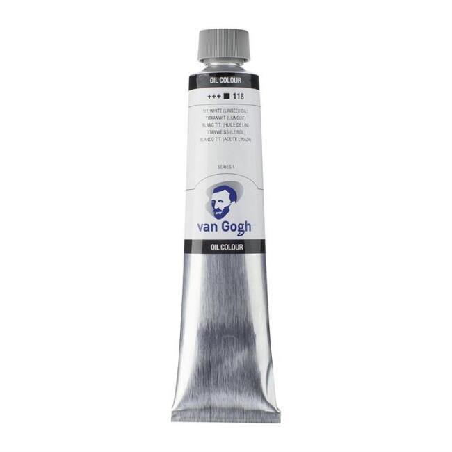 Talens Van Gogh Yağlı Boya 200 ml Titanium White 118 - 1