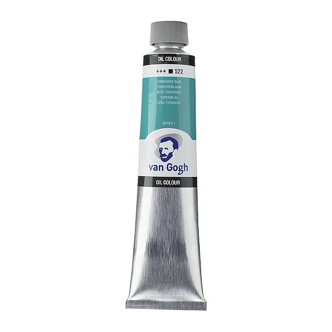 Talens Van Gogh Yağlı Boya 200 ml Turquoise Blue 523 - 1