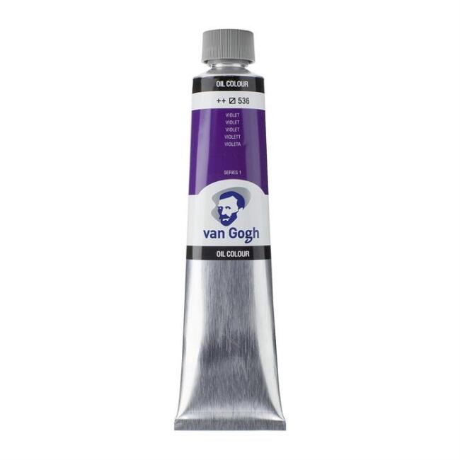 Talens Van Gogh Yağlı Boya 200 ml Violet 536 - 1