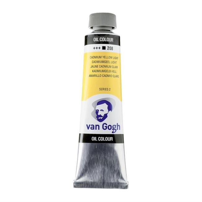 Talens Van Gogh Yağlı Boya 40 ml Cadmium Yellow Light 208 - 3