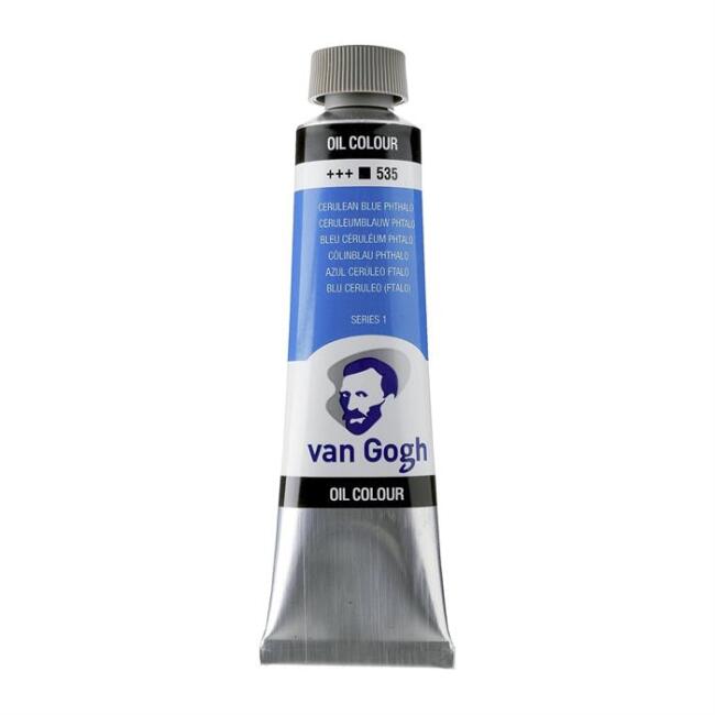 Talens Van Gogh Yağlı Boya 40 ml Cerulean Blue (Phthalo) 535 - 3