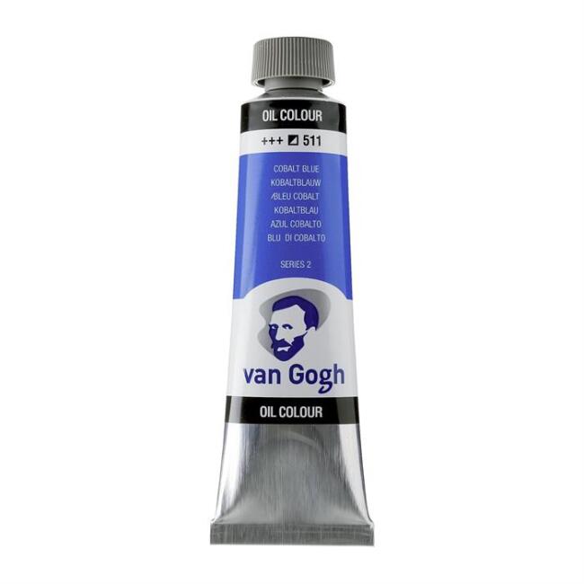 Talens Van Gogh Yağlı Boya 40 ml Cobalt Blue 511 - 3