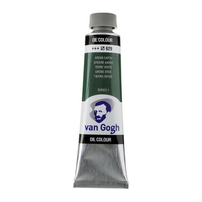 Talens Van Gogh Yağlı Boya 40 ml Green Earth 629 - 1