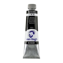 Talens Van Gogh Yağlı Boya 40 ml Lamp Black 702 - 5