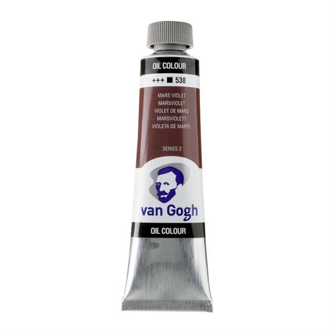 Talens Van Gogh Yağlı Boya 40 ml Mars Violet 538 - 3