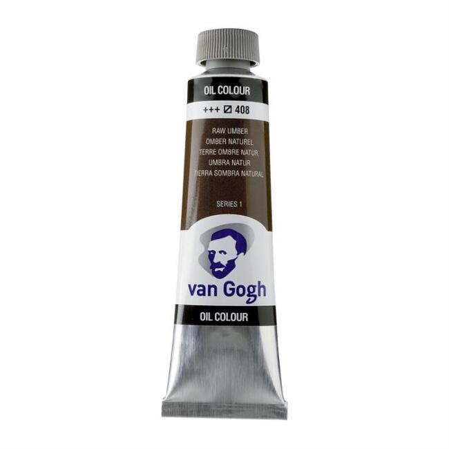 Talens Van Gogh Yağlı Boya 40 ml Raw Umber 408 - 7