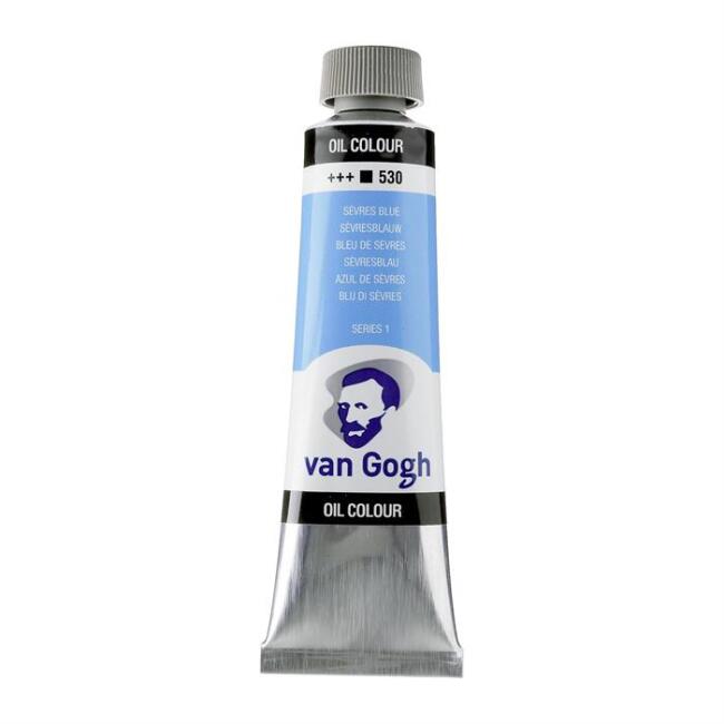 Talens Van Gogh Yağlı Boya 40 ml Sèvres Blue 530 - 3