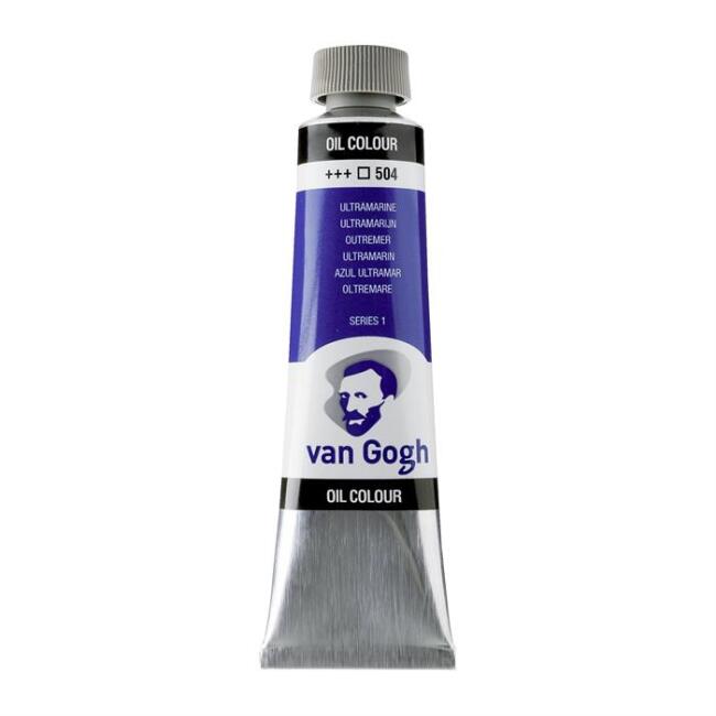 Talens Van Gogh Yağlı Boya 40 ml Ultramarine 504 - 5