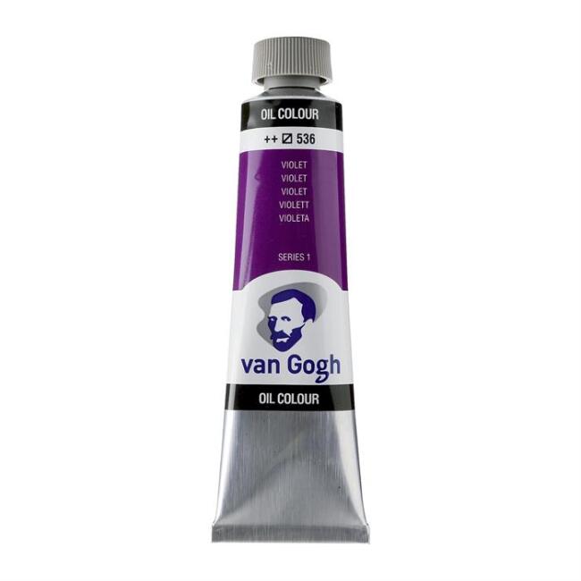 Talens Van Gogh Yağlı Boya 40 ml Violet 536 - 3