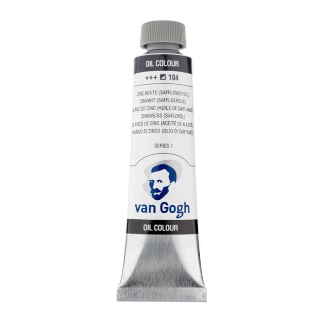 Talens Van Gogh Yağlı Boya 40 ml Zinc White 104 - 9