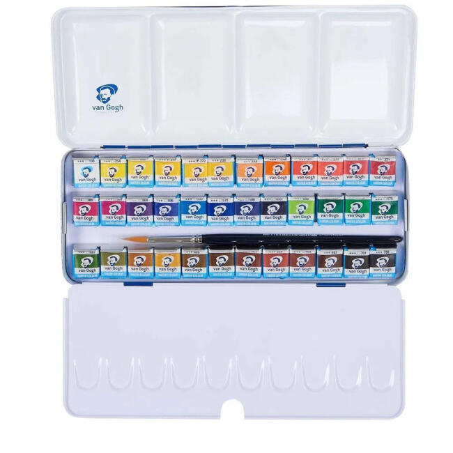 Talens Van Gogh Yarım Tablet Sulu Boya 36’lı Set - 2