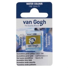 Talens Van Gogh Yarım Tablet Sulu Boya Azomethine Green Yellow 196 - 3