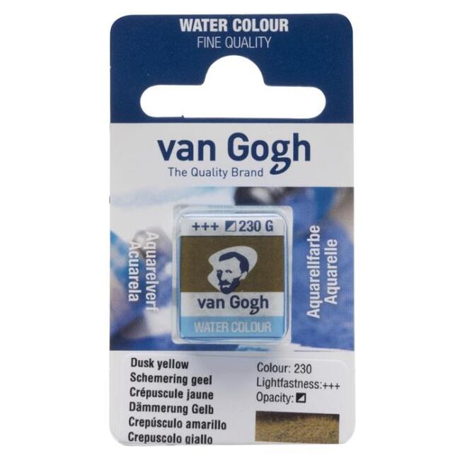 Talens Van Gogh Yarım Tablet Sulu Boya Dusk Yellow 230 - 1