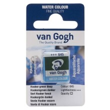 Talens Van Gogh Yarım Tablet Sulu Boya Hooker Green Deep 645 - Talens (1)