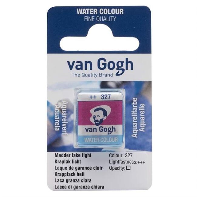 Talens Van Gogh Yarım Tablet Sulu Boya Madder Lake Light 327 - 1