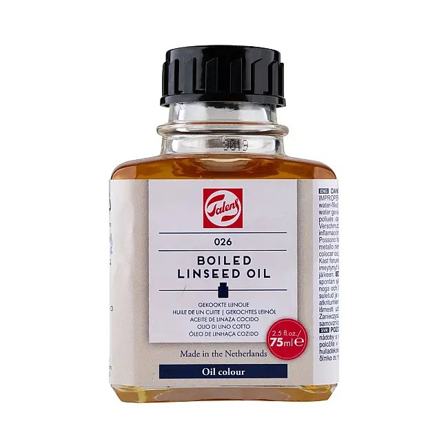 Talens Yağlı Boya Boiled Linseed Oil Haşlanmış Keten Tohumu Yağı 75 ml 26 - Talens