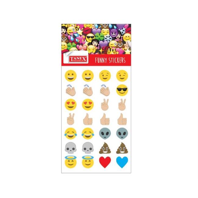 Tanex 3D Funny Stiker - 1