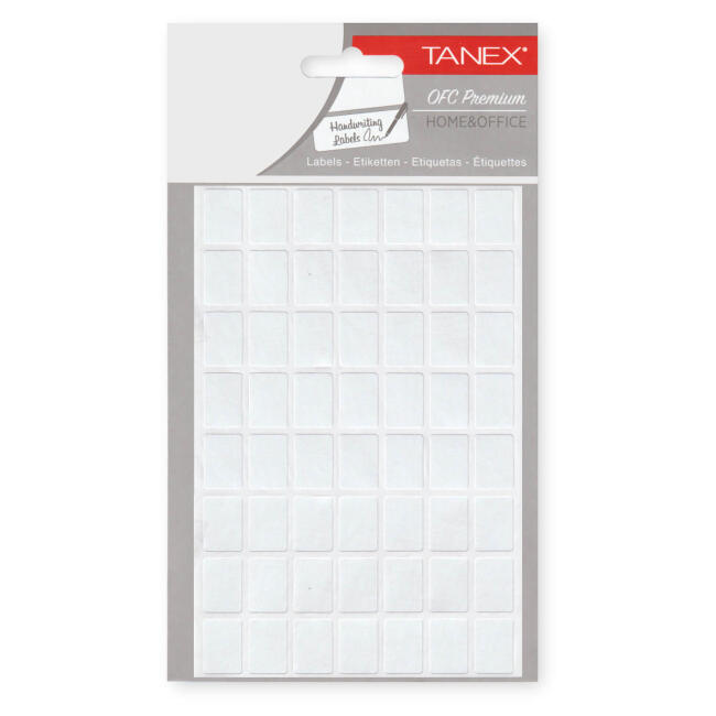 Tanex Beyaz Etiket 12x17 mm 560lı OFC-106 - 1