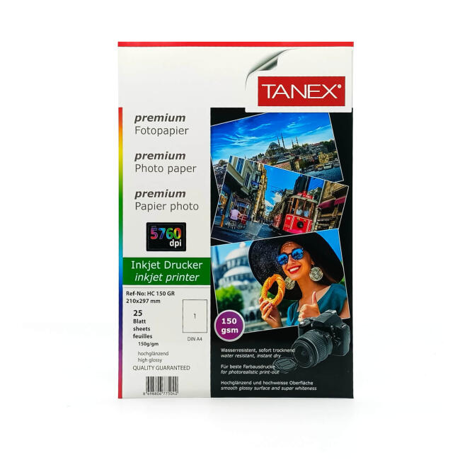 Tanex Premium Fotoğraf Kağıdı 150 gr A4 25li - 1