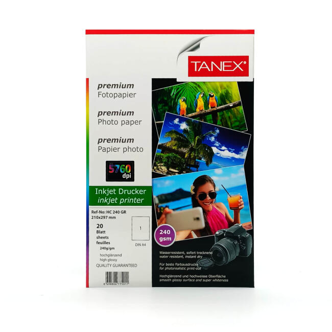 Tanex Premium Fotoğraf Kağıdı 240 gr A4 20li - 1