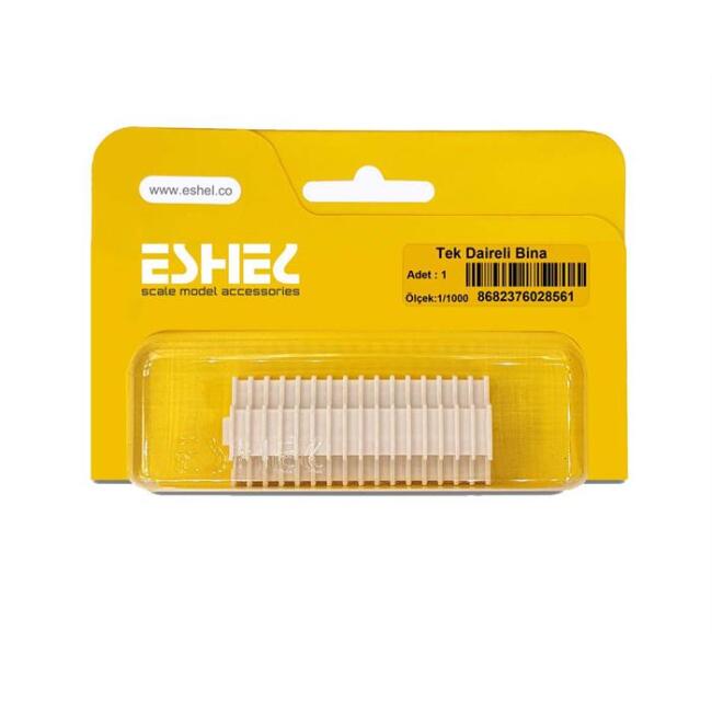 Tek Daireli Bina 1:100 Ölçek0 1 adet - 1