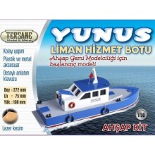 Tersane Maket Yunus Liman Hizmet Botu 1:50 Ölçek - Tersane Model