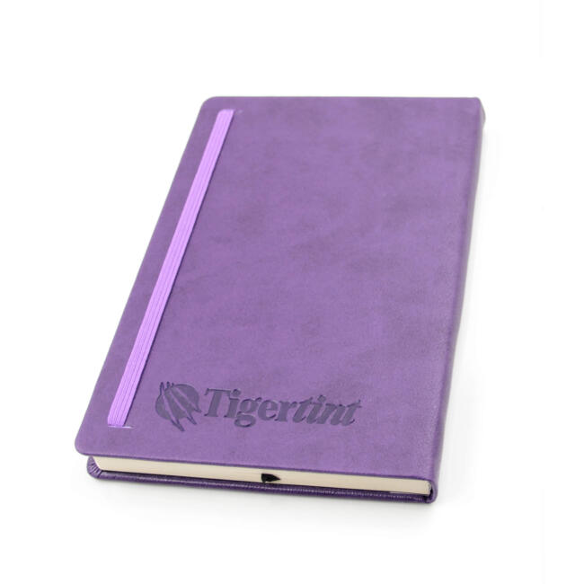 Tigertint Sert Kapak Eskiz Defteri 140 g A5 80 Yaprak Mor 100140504 - 3