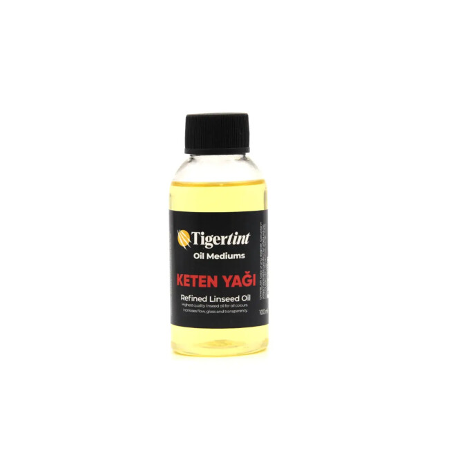 Tigertint Yağlı Boya Medyum Keten Yağı 100 ml - Tigertint