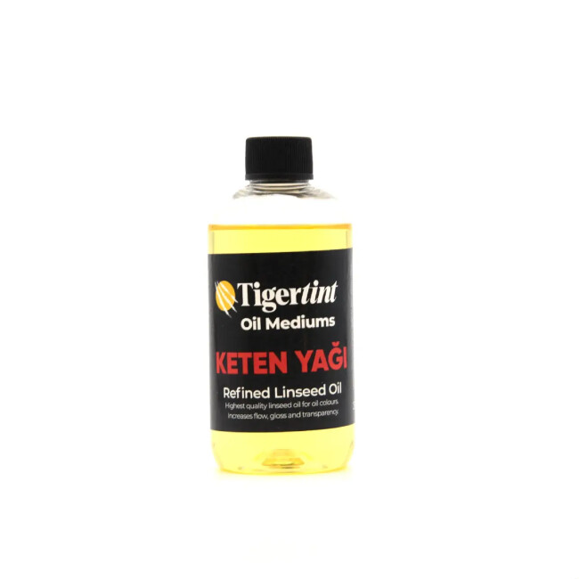 Tigertint Yağlı Boya Medyum Keten Yağı 250 ml - Tigertint