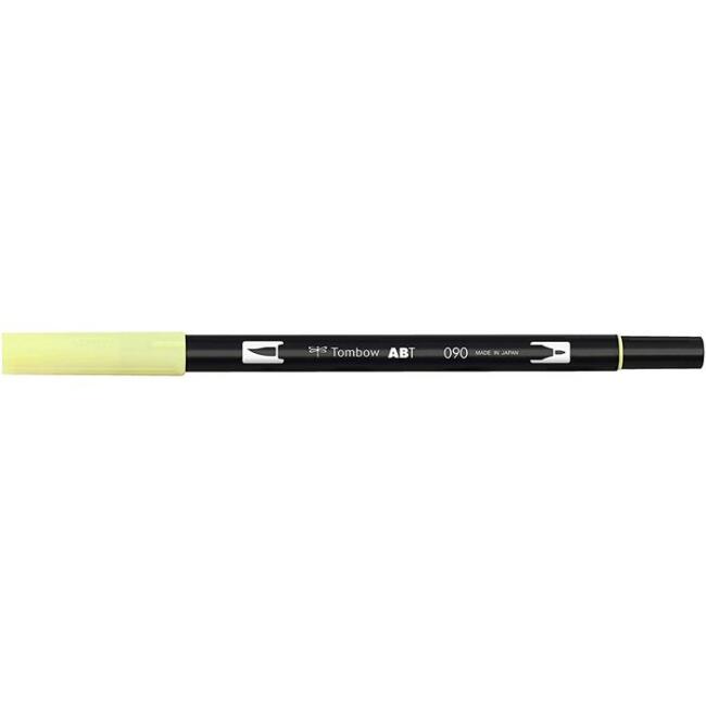 Tombow AB-T Dual Brush Pen Baby Yellow 090 - 1