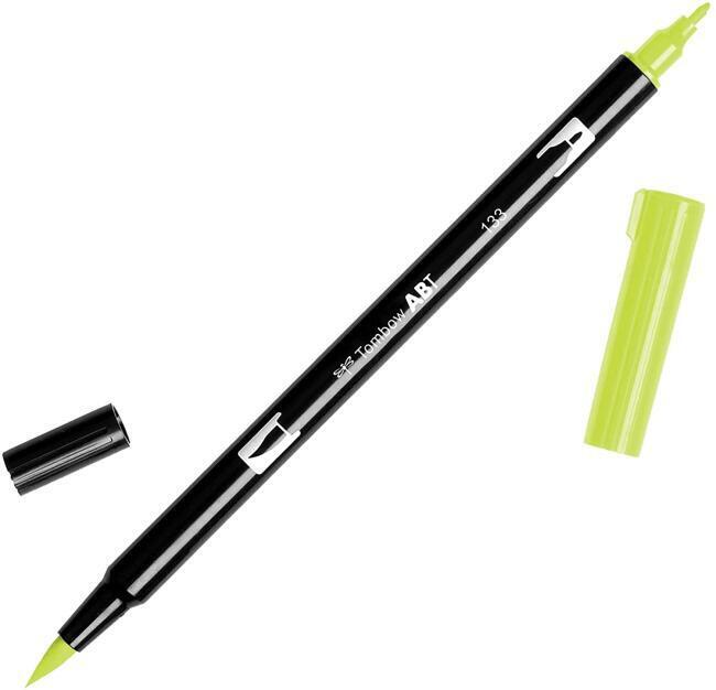 Tombow AB-T Dual Brush Pen Chartreuse 133 - 1