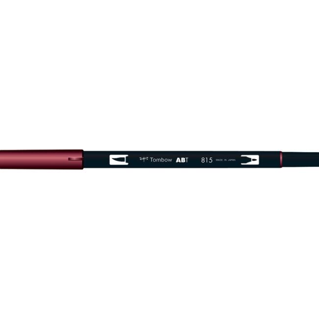 Tombow AB-T Dual Brush Pen Cherry 815 - 1