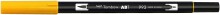 Tombow AB-T Dual Brush Pen Chrome Orange 993 - Tombow (1)