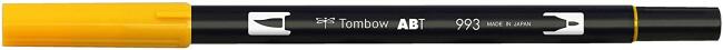 Tombow AB-T Dual Brush Pen Chrome Orange 993 - 2