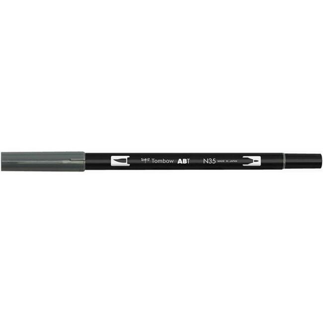 Tombow AB-T Dual Brush Pen Cool Grey 035 - 3