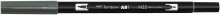Tombow AB-T Dual Brush Pen Cool Grey 035 - 4