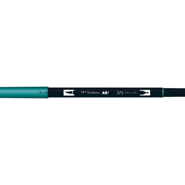Tombow AB-T Dual Brush Pen - Dark Sea Blue - 373 - 2
