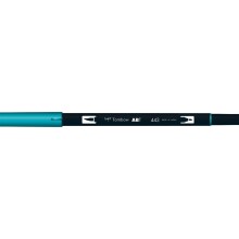 Tombow AB-T Dual Brush Pen Dark Turquoise 443 - 1