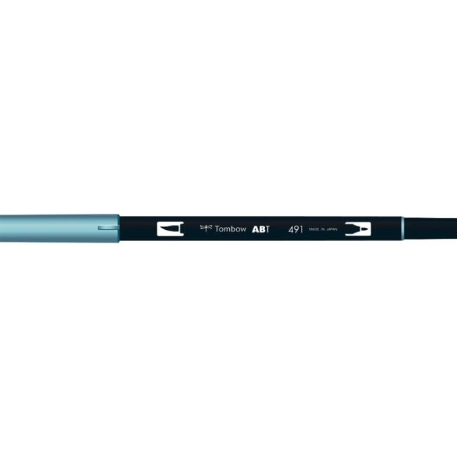 Tombow AB-T Dual Brush Pen Glacier Blue 491 - 1