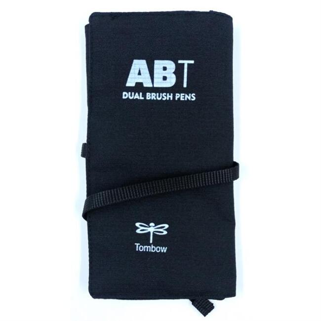 Tombow AB-T Dual Brush Pen Grafik Kalemi için Rulo Kalemlik - 1
