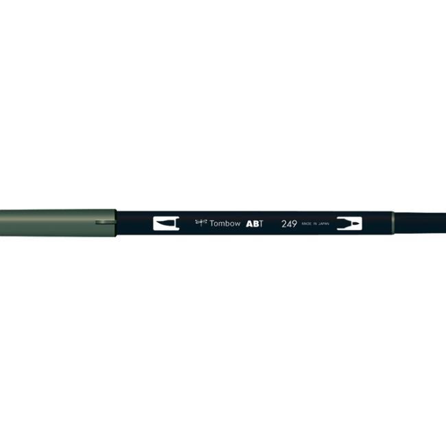 Tombow AB-T Dual Brush Pen Hunter Green 249 - 2