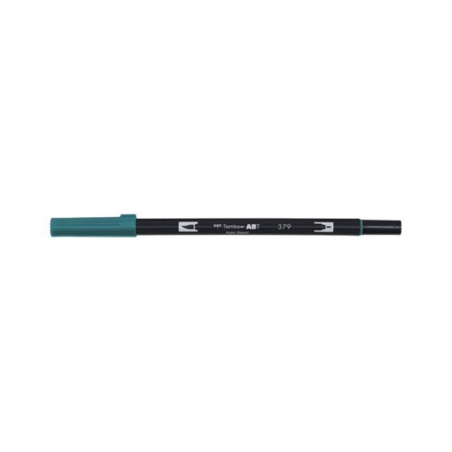 Tombow AB-T Dual Brush Pen Jade Green 379 - 1