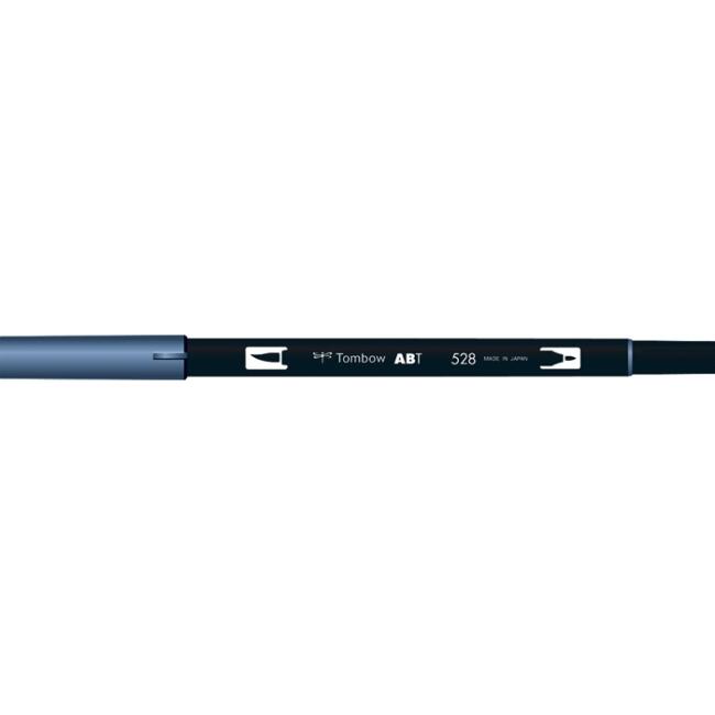 Tombow AB-T Dual Brush Pen Navy Blue 528 - 2