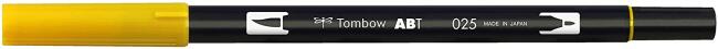 Tombow AB-T Dual Brush Pen Orange 025 - 2