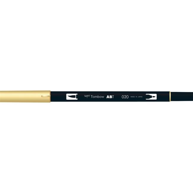 Tombow AB-T Dual Brush Pen Peach 020 - 2