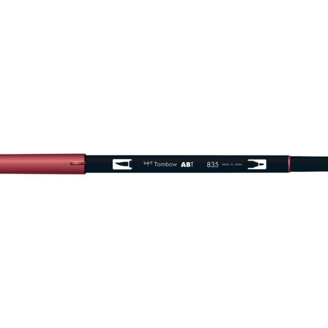 Tombow AB-T Dual Brush Pen Persimmon 835 - 1